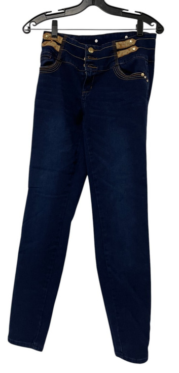 Clash Denim - Clash Jeans USA Skinny Jeans Womens 9 Blue Denim Medium Wash Mid Rise LP8079